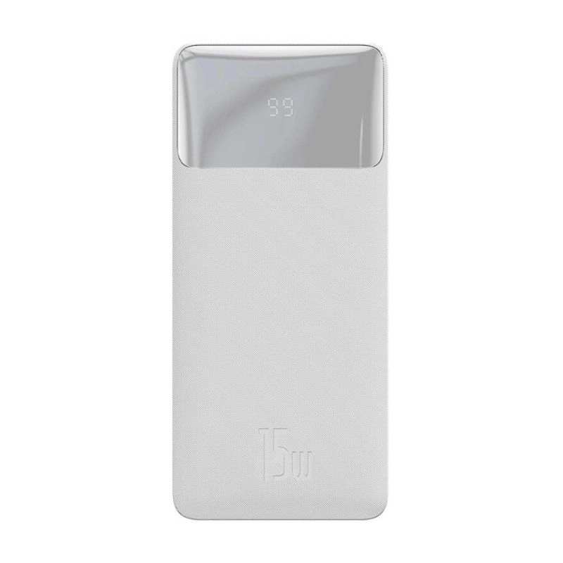 پاوربانک بیسوس مدل Bipow PPBD050102 ظرفیت 20000mAh و توان 15W - سفید
